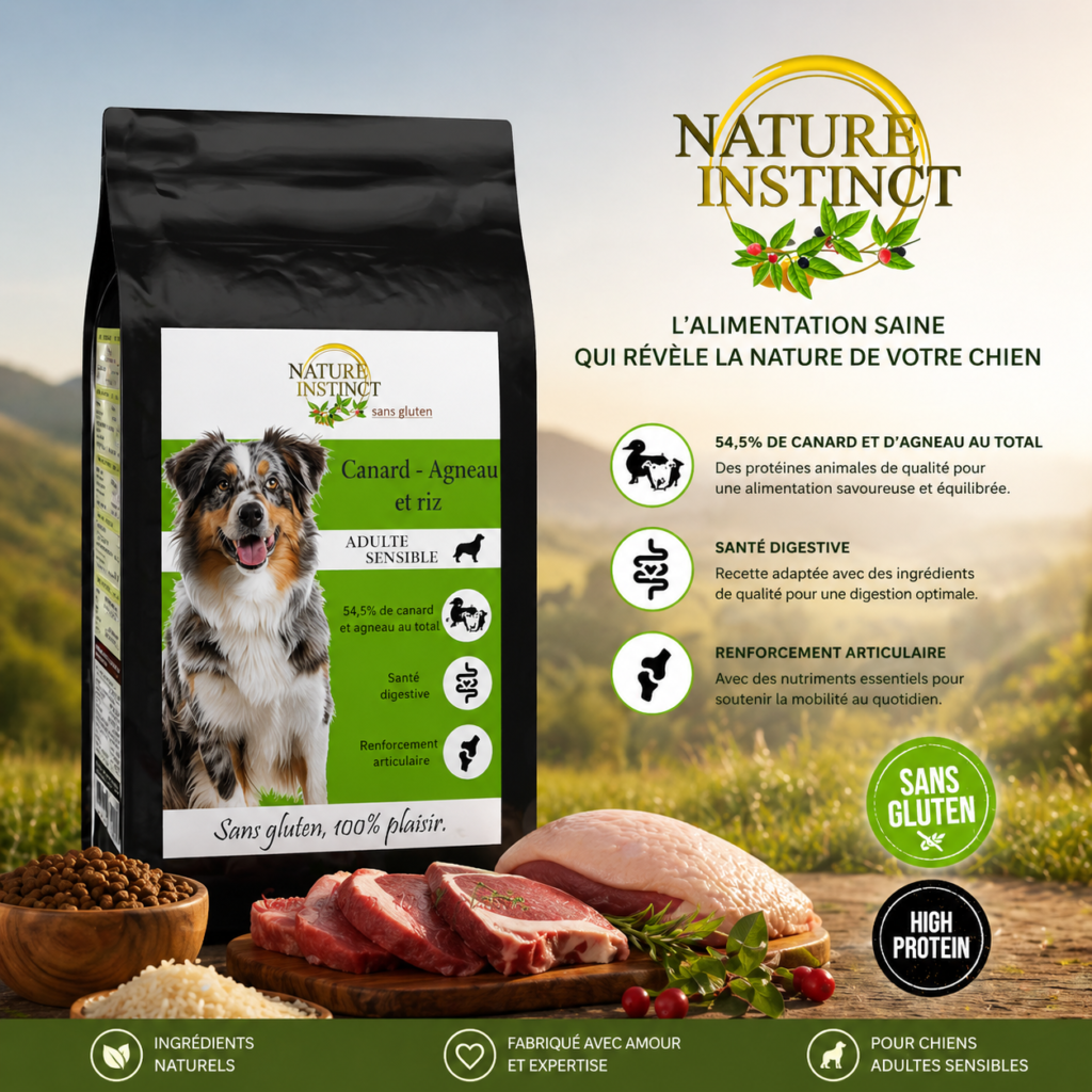 croquettes chien sans gluten direct d'usine Vif