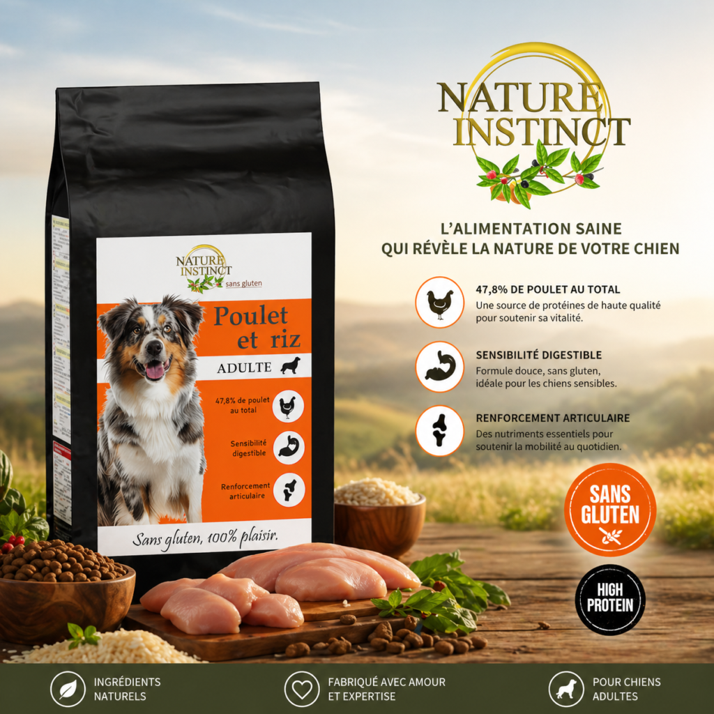 croquettes chien sans gluten direct d'usine Grenoble