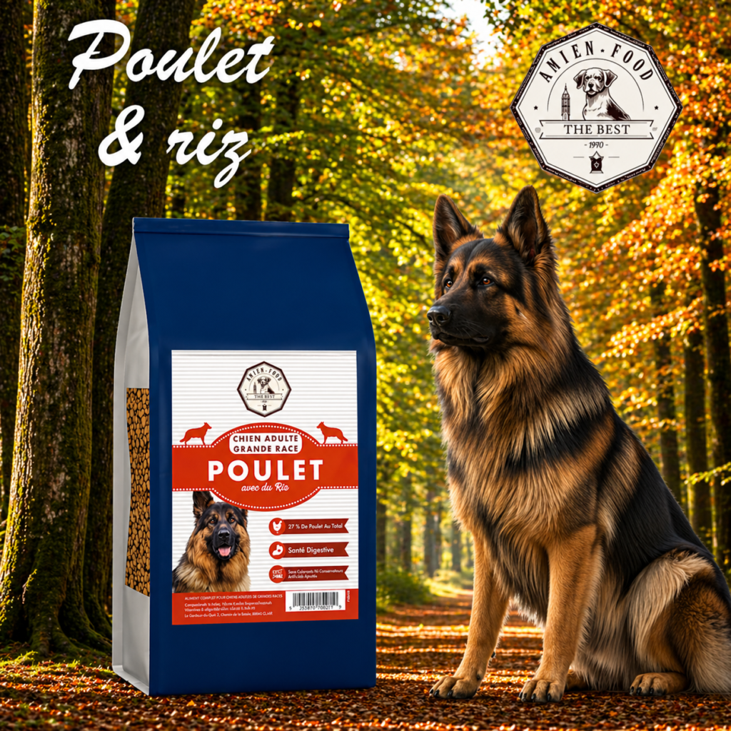 croquettes chien grande race haut de gamme Grenoble