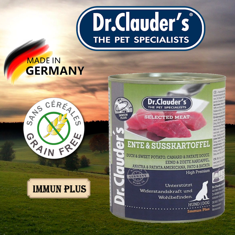 boite viande pour chien Dr Clauder's Grenoble